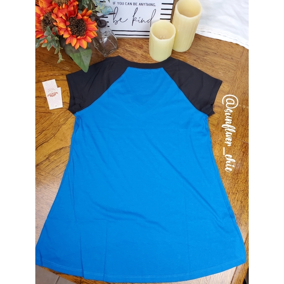 [NEW] Pink Lotus Baseball Style Yoga Tee - Picture 8 of 11